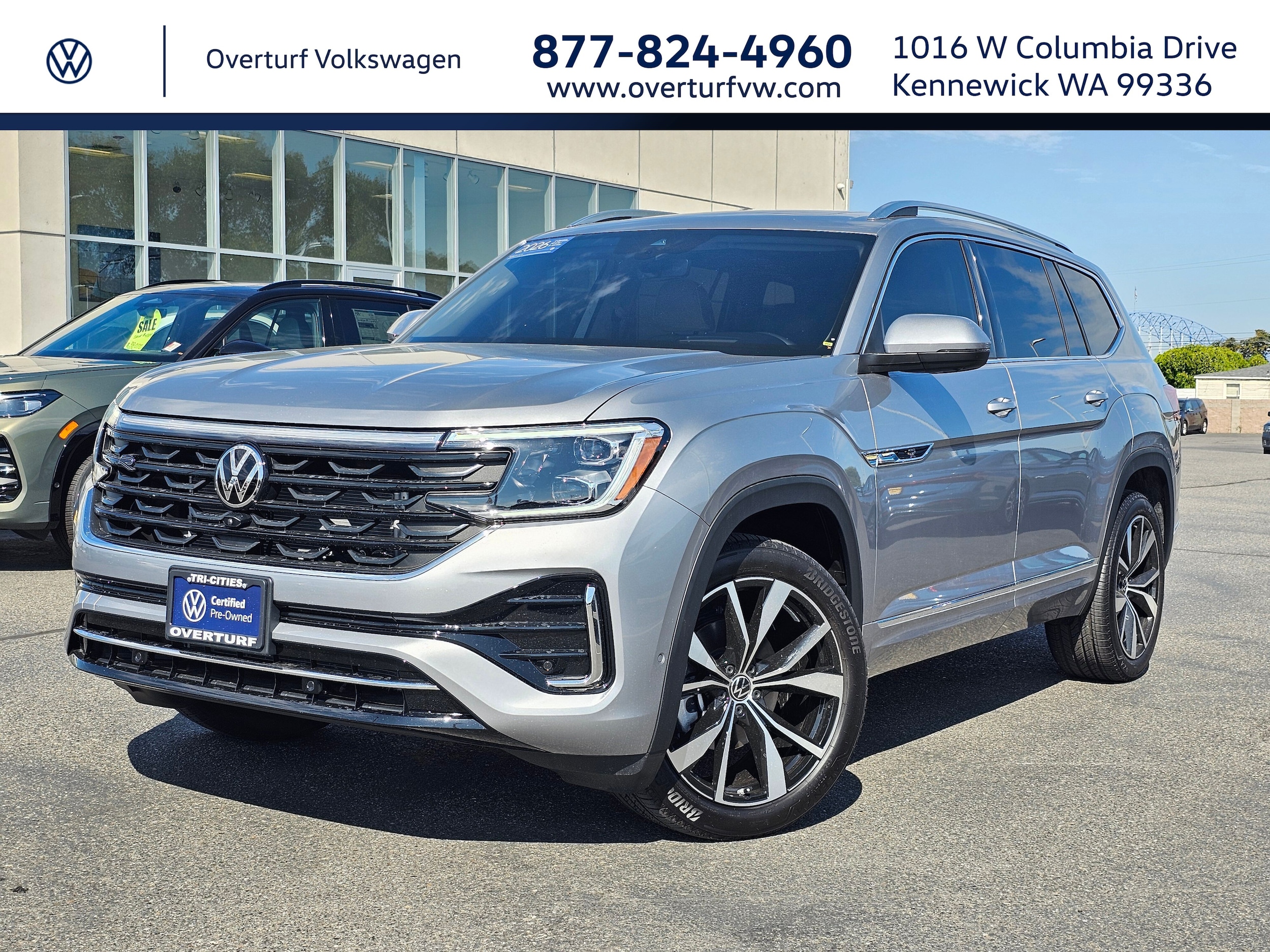 Shop Certified Pre-Owned Volkswagen Atlas for sale near Tri-Cities
