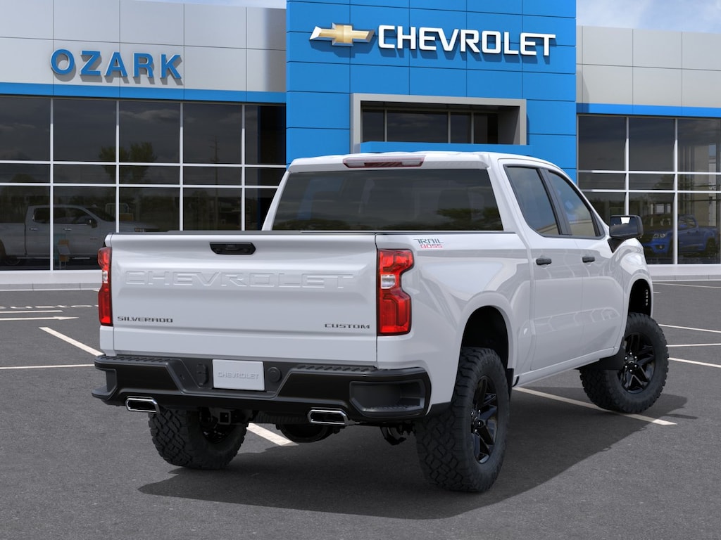 New 2026 Chevrolet Silverado 1500 Custom Trail Boss Truck