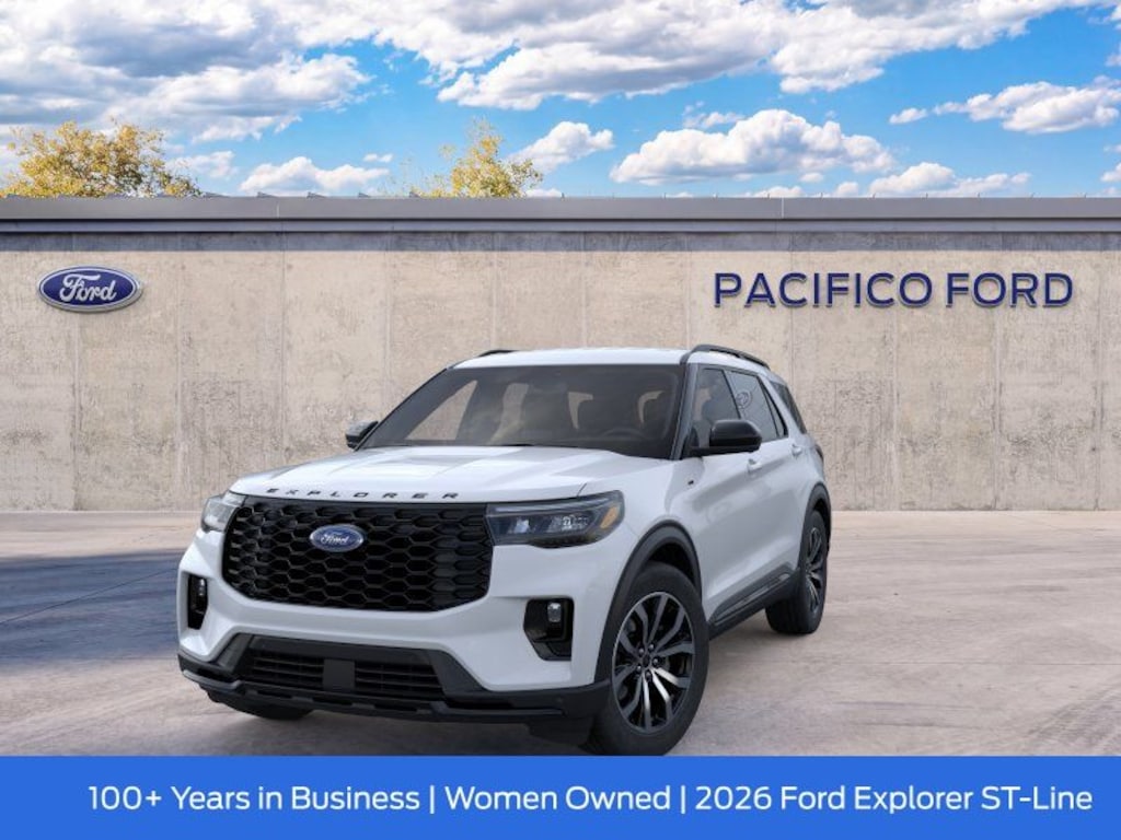 New 2026 Ford Explorer ST-Line SUV
