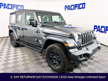 2018 Jeep Wrangler Unlimited Sport 4x4 SUV