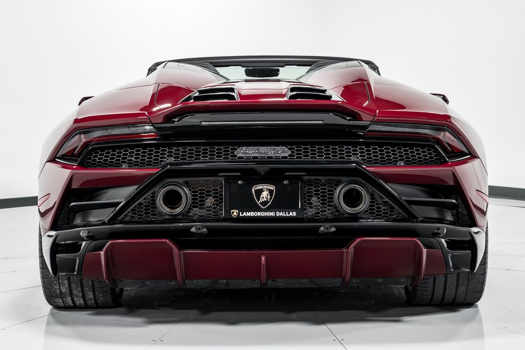 Used 2022 Lamborghini Huracan EVO Spyder RWD Convertible
