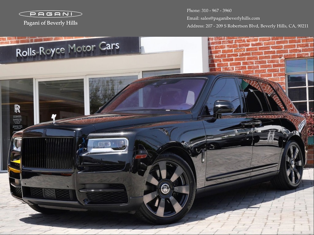 Certified 2022 Rolls-Royce Cullinan SUV