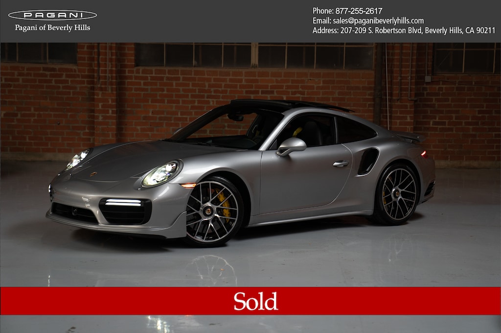 Used 2017 Porsche 911 Turbo S Coupe