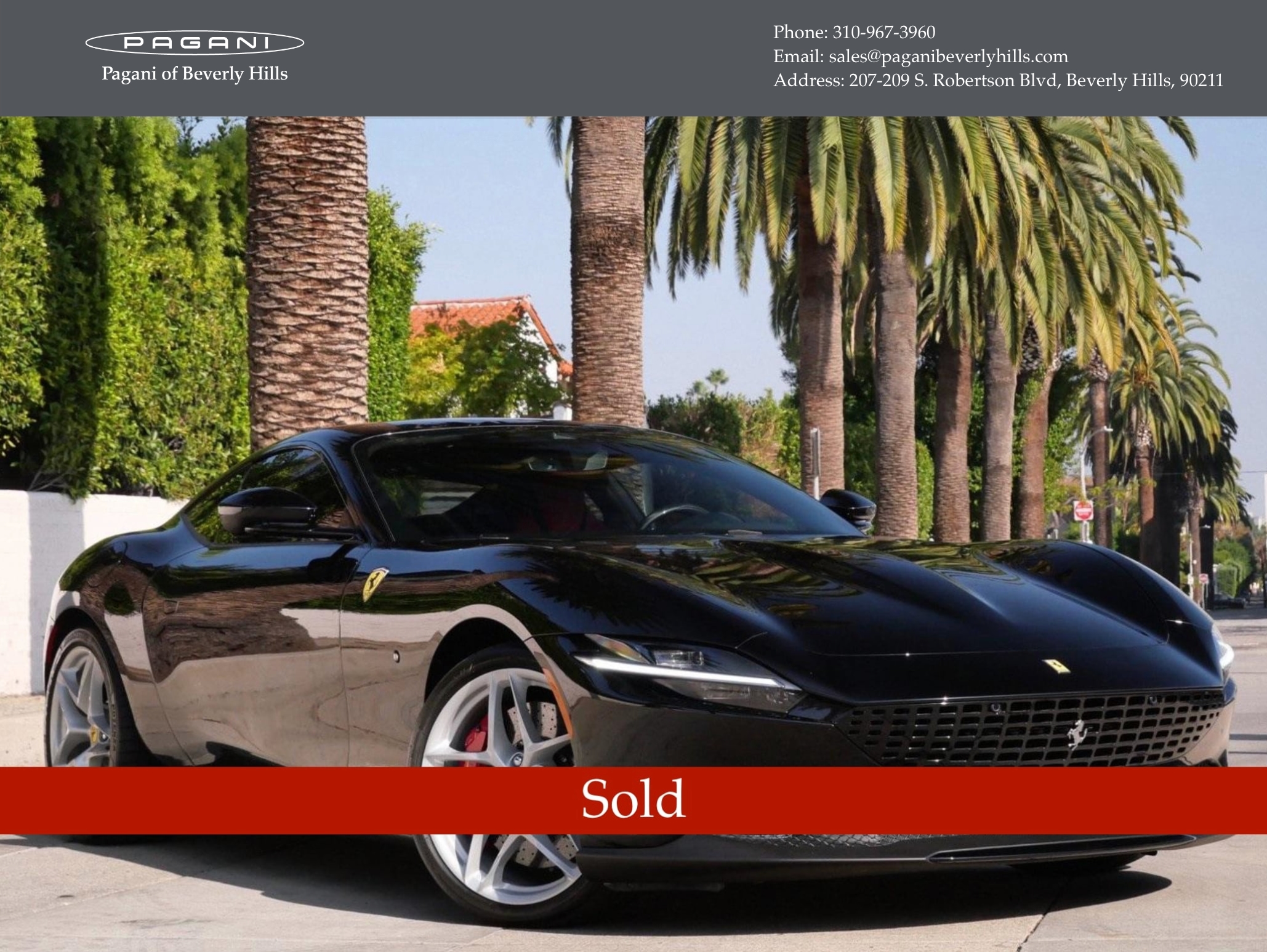 Used 2023 Ferrari Roma Coupe