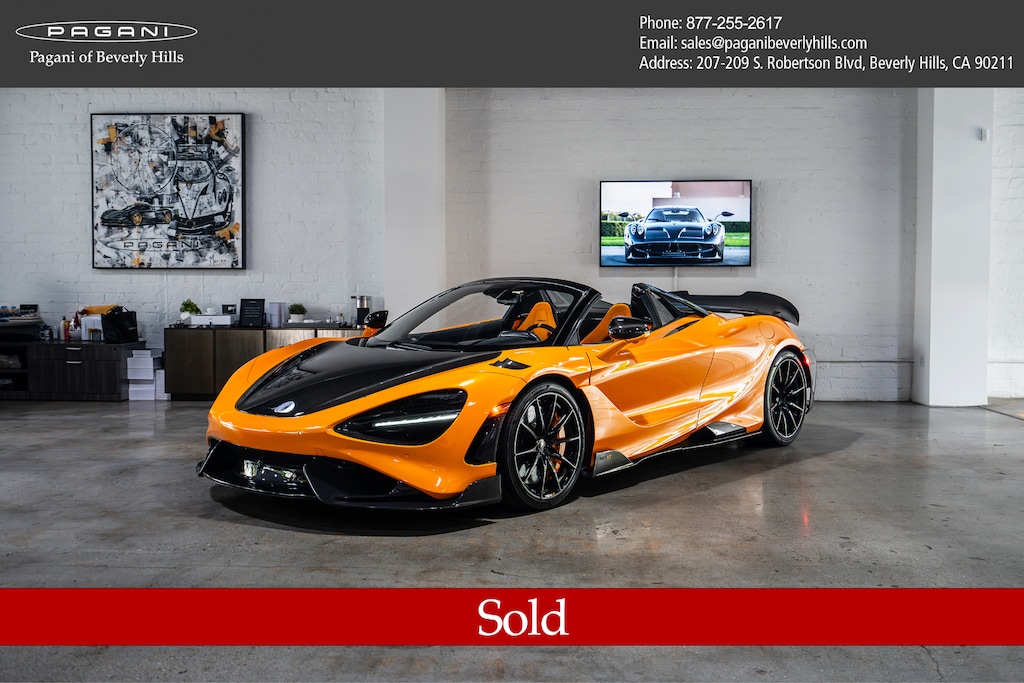 Used 2022 McLaren 765LT Convertible