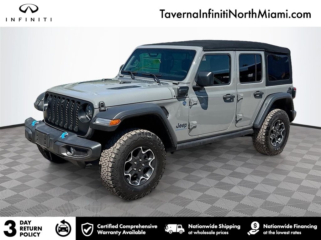 Used 2023 Jeep Wrangler Rubicon 4xe SUV