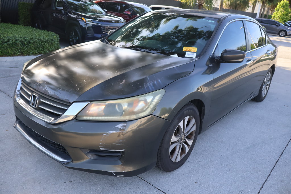 Used 2013 Honda Accord LX with VIN 1HGCR2F32DA171186 for sale in West Palm Beach, FL