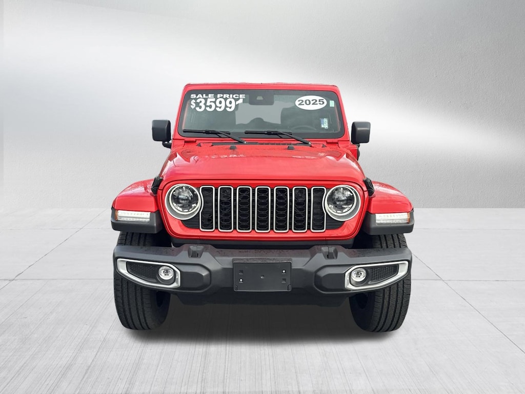 Certified 2025 Jeep Wrangler Sahara 4xe SUV