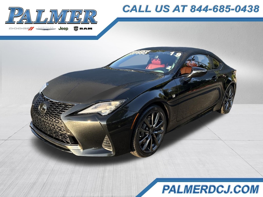 Used 2019 Lexus RC 350 F Sport Coupe