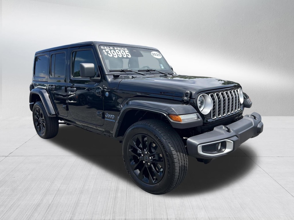 Certified 2025 Jeep Wrangler Sahara 4xe SUV