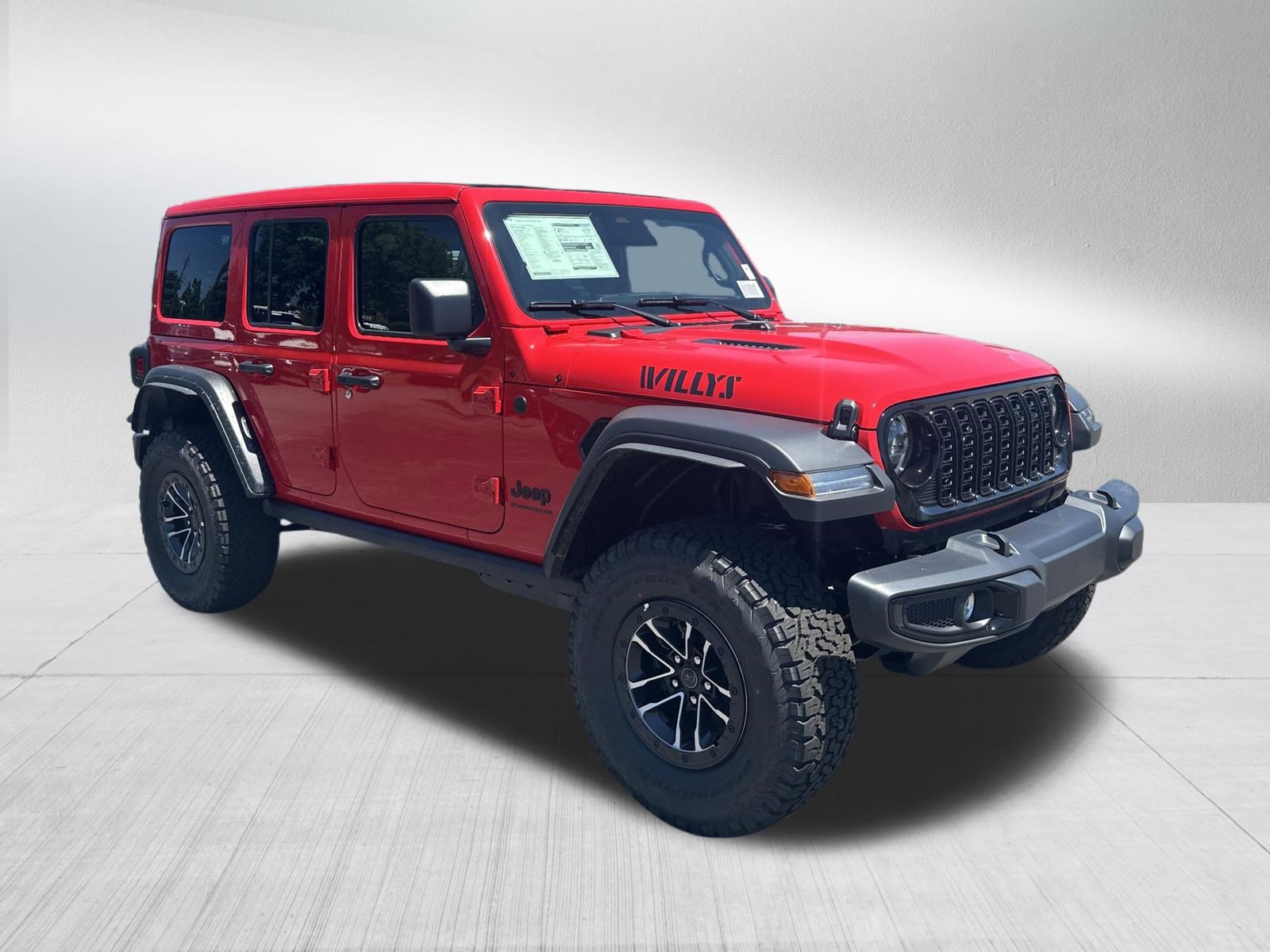 New 2026 Jeep Wrangler 4-DOOR WILLYS Sport Utility