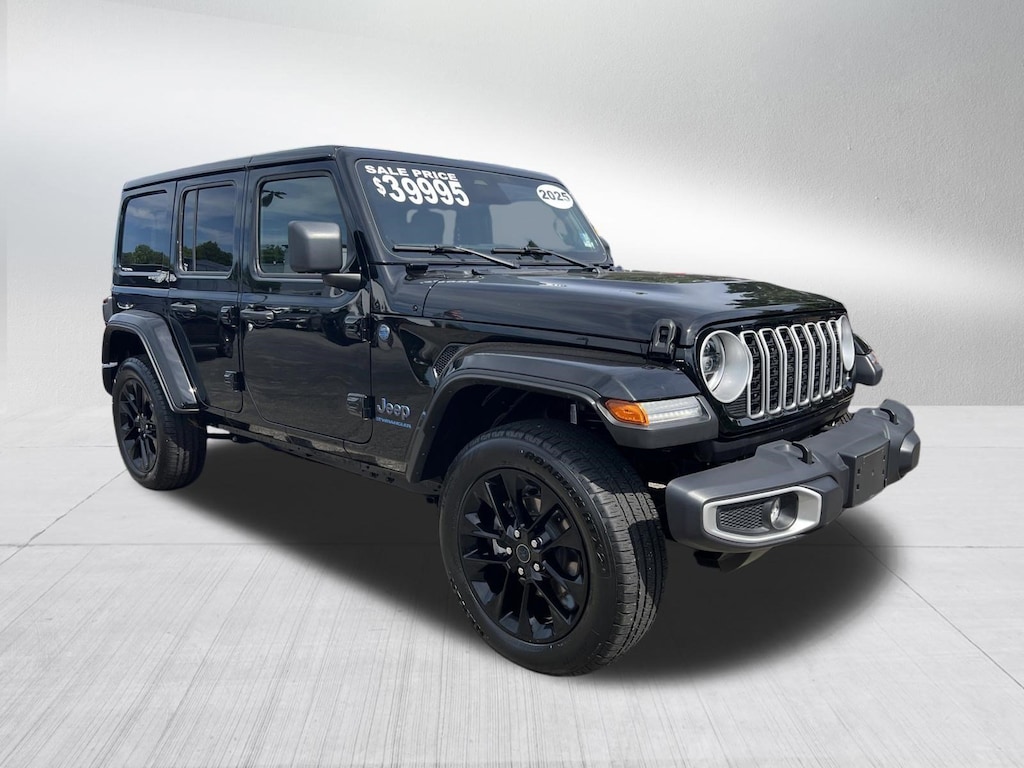 Certified 2025 Jeep Wrangler Sahara 4xe SUV