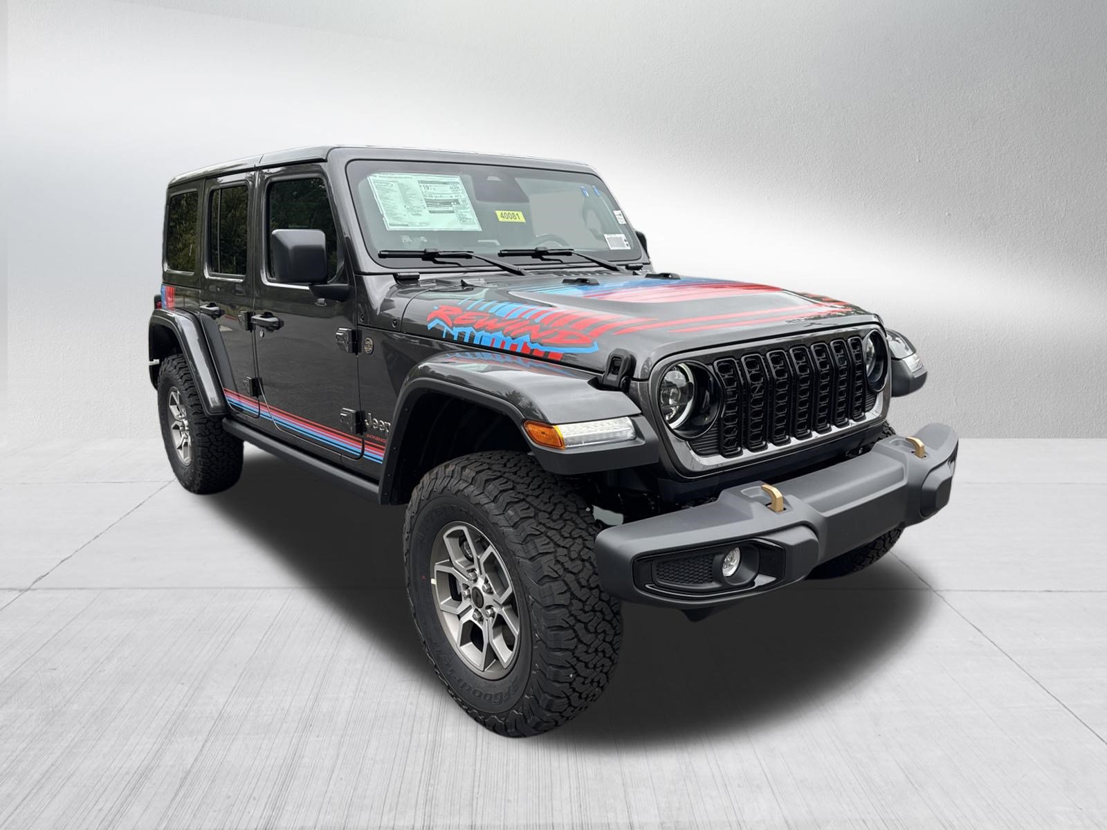 New 2027 Jeep Wrangler 4-DOOR REWIND Sport Utility