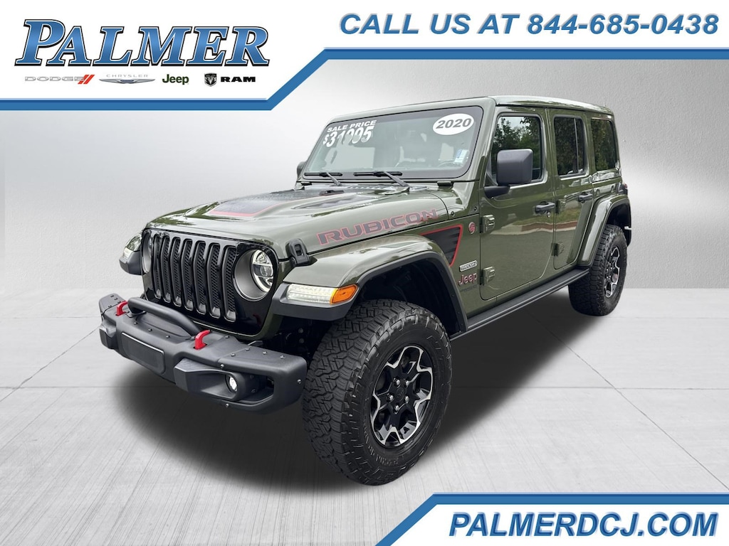 Used 2020 Jeep Wrangler Unlimited Rubicon SUV