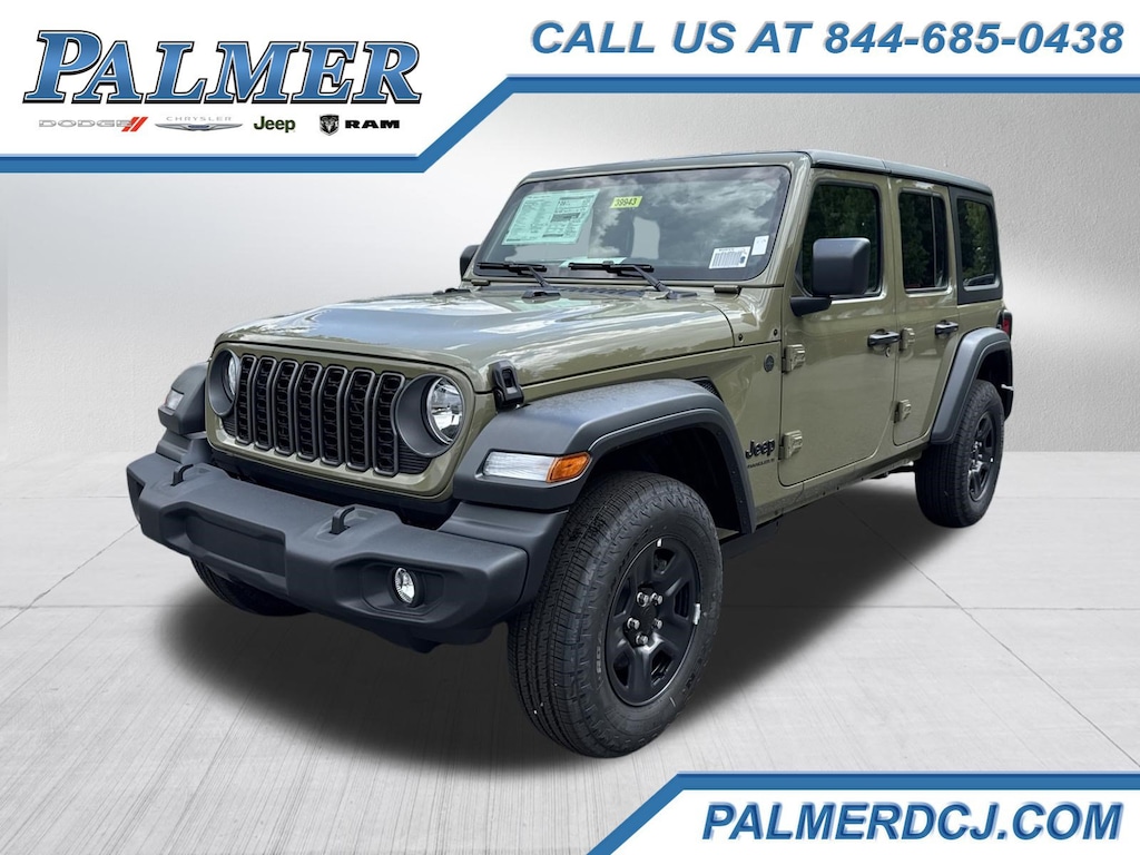 New 2026 Jeep Wrangler 4-DOOR SPORT Sport Utility