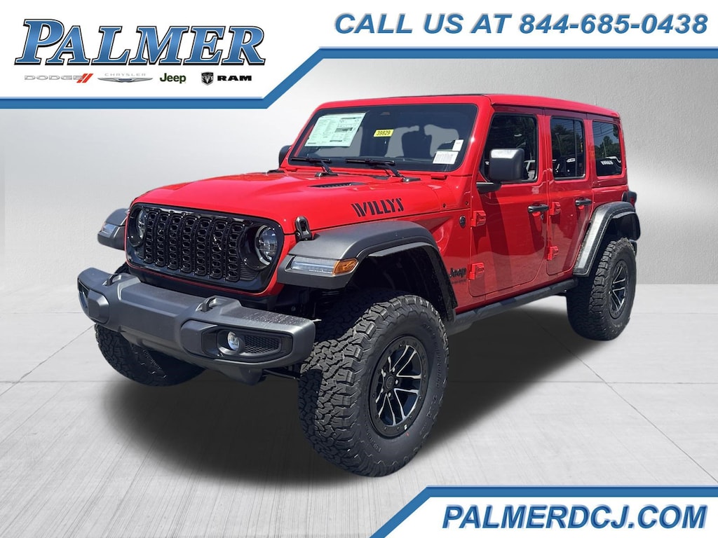 New 2026 Jeep Wrangler 4-DOOR WILLYS Sport Utility