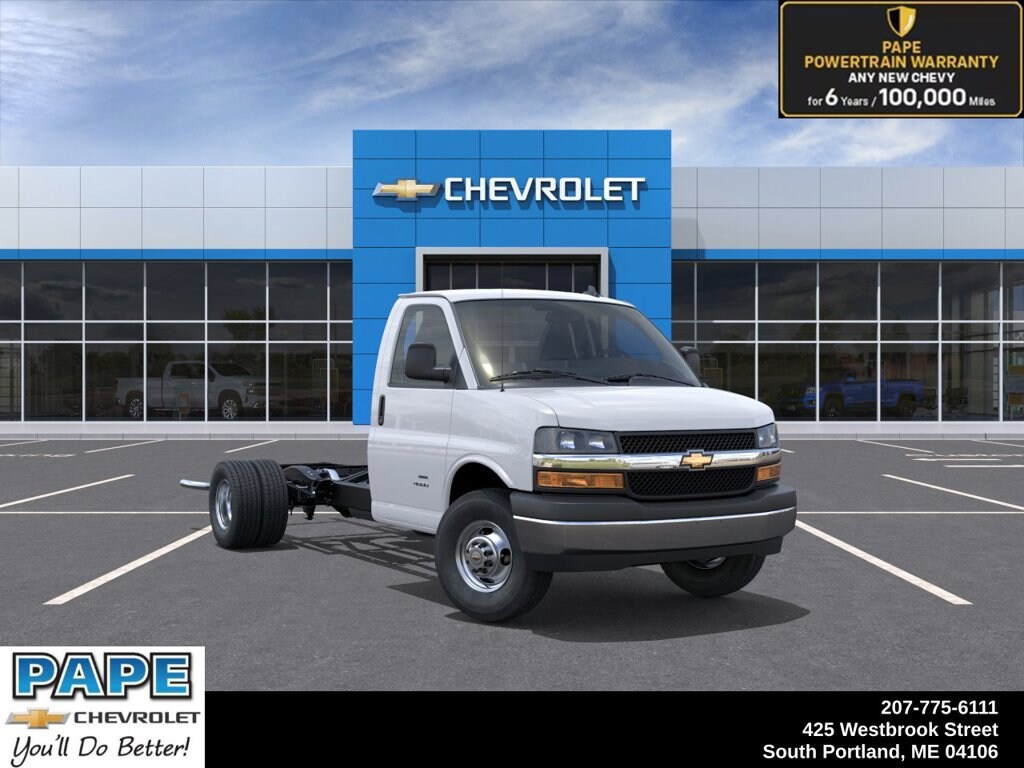 New 2026 Chevrolet Express Cutaway 3500 1WT Cutaway Van