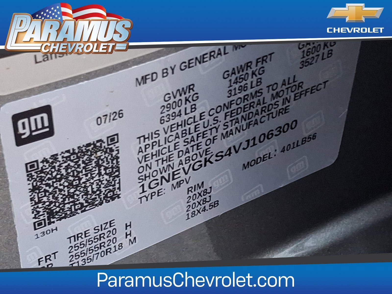 2027 Chevrolet Traverse LT - Photo 18