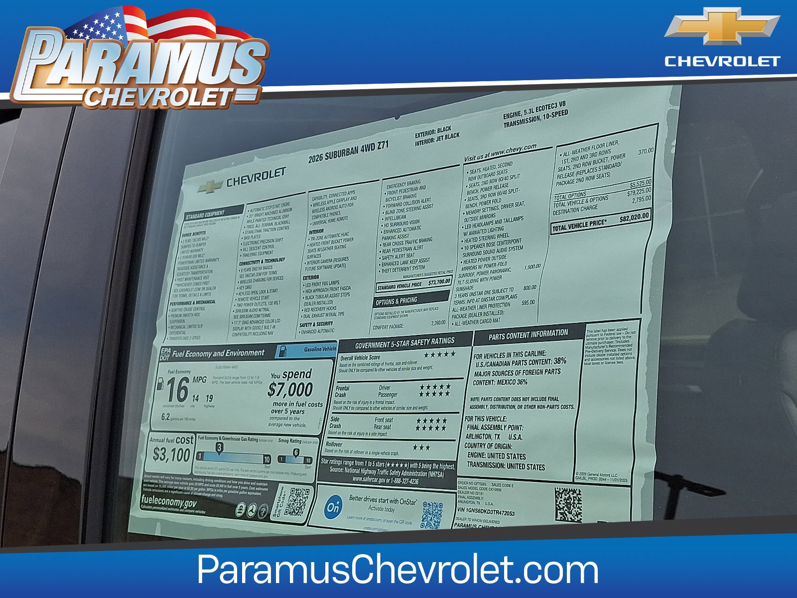 2026 Chevrolet Suburban Z71 - Photo 19