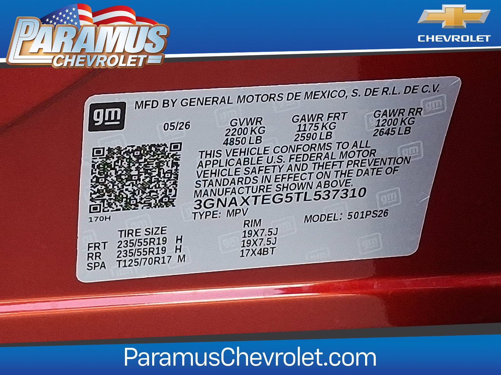 2026 Chevrolet Equinox RS - Photo 16