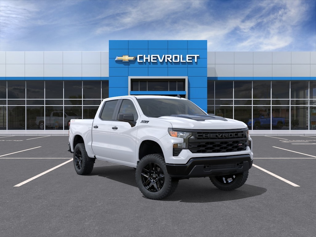New 2026 Chevrolet Silverado 1500 Custom Trail Boss Truck