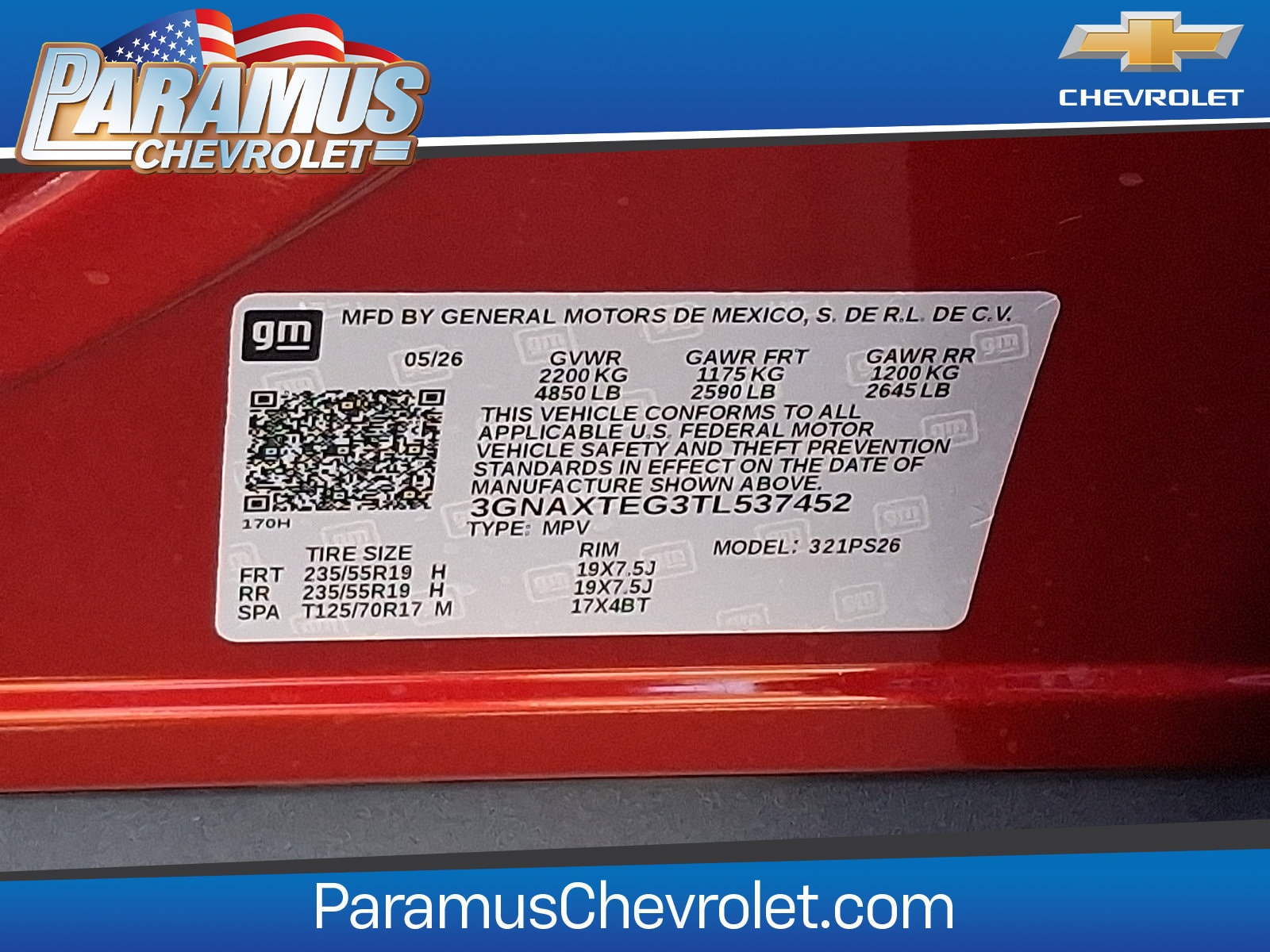 2026 Chevrolet Equinox RS - Photo 16