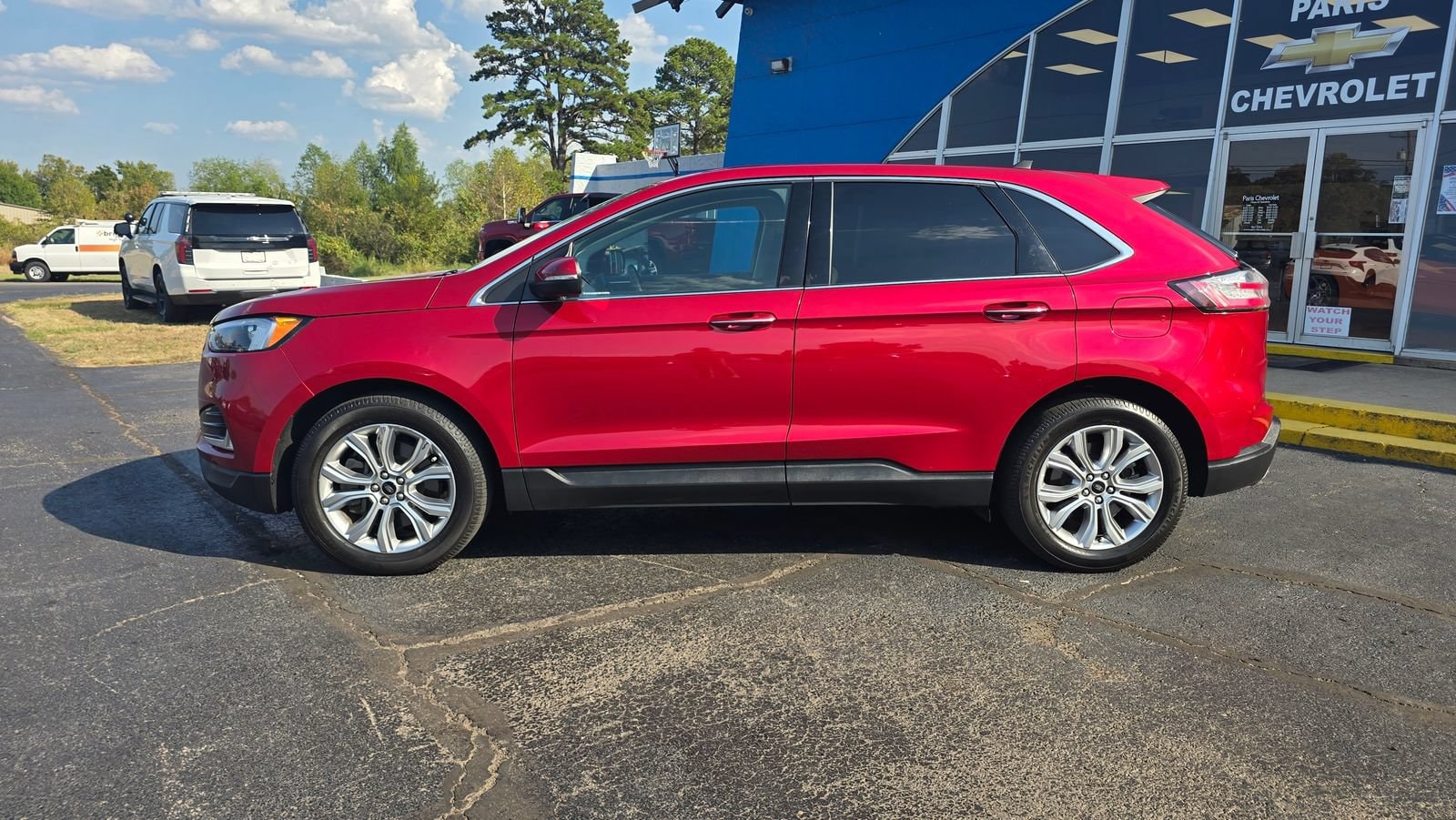 Used 2024 Ford Edge Titanium with VIN 2FMPK4K97RBA52437 for sale in Paris, AR