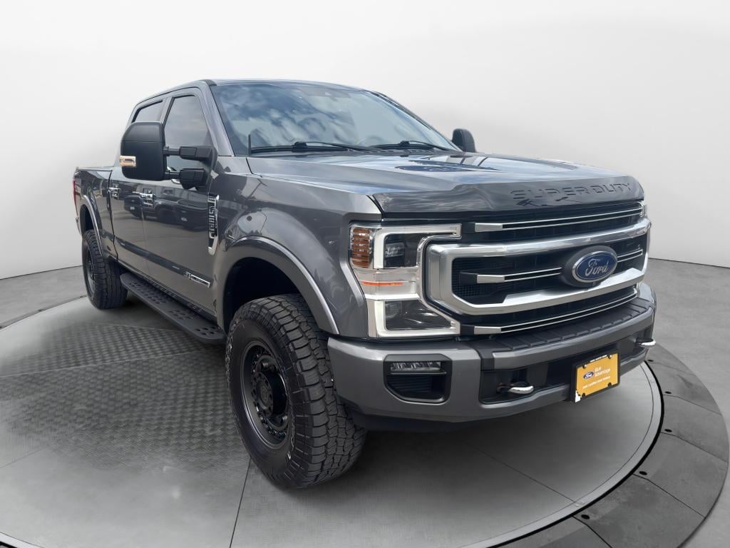 Certified 2021 Ford F-250 Platinum CREW CAB