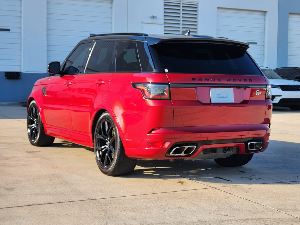 Used 2021 Land Rover Range Rover Sport SVR SUV