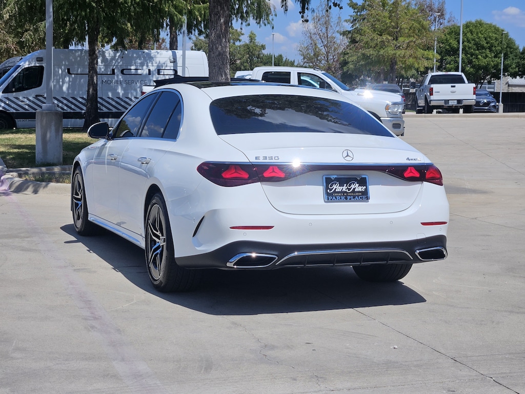 Certified 2024 Mercedes-Benz E-Class E350 4MATIC Sedan