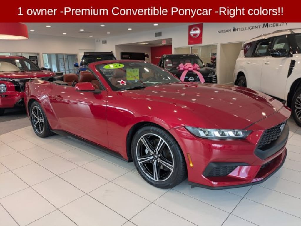 Used 2024 Ford Mustang EcoBoost Premium Convertible