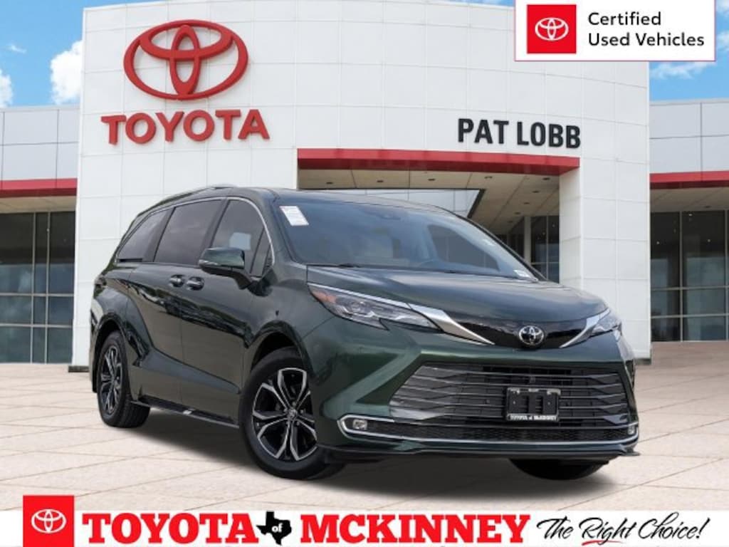 Certified 2026 Toyota Sienna Platinum Van Passenger Van