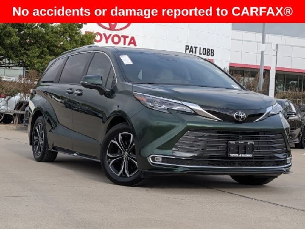 Certified 2026 Toyota Sienna Platinum Van Passenger Van