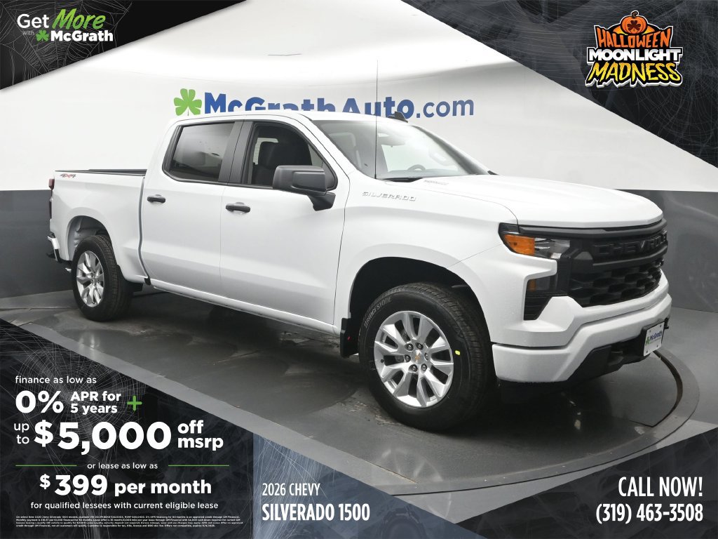 New 2026 Chevrolet Silverado 1500 Custom Truck