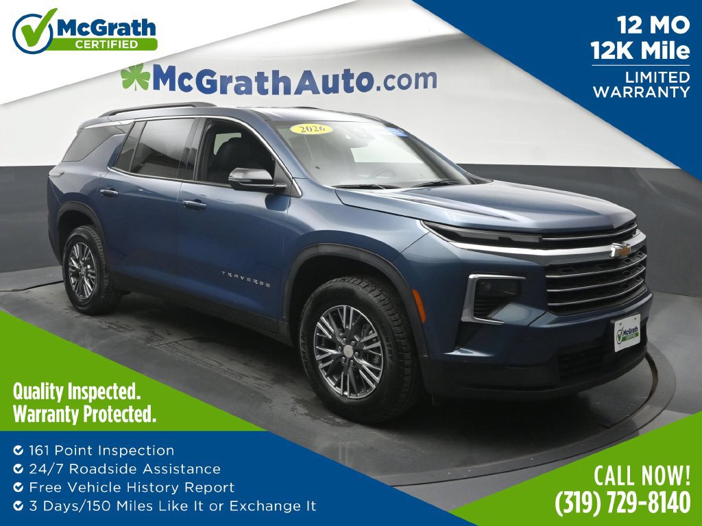 Used 2026 Chevrolet Traverse LT SUV