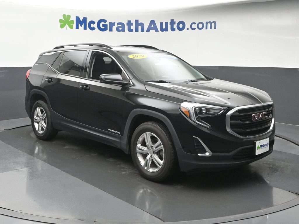 Used 2020 GMC Terrain SLE with VIN 3GKALTEV6LL202886 for sale in Cedar Rapids, IA