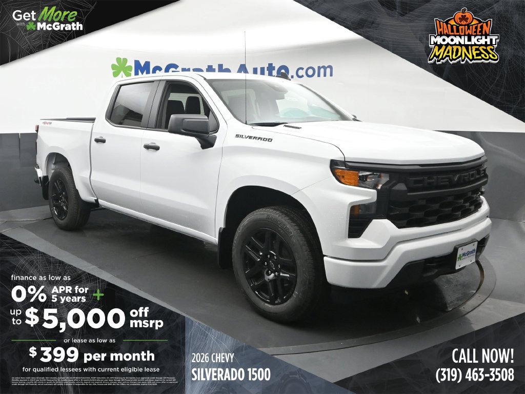New 2026 Chevrolet Silverado 1500 Custom Truck