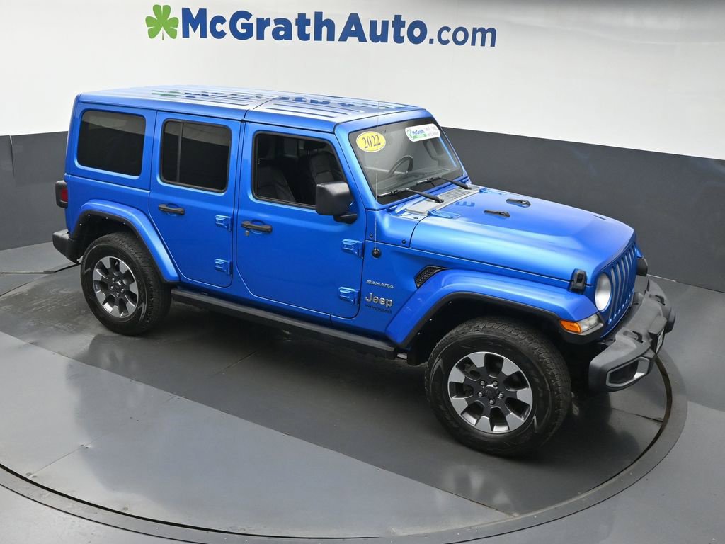 Used 2022 Jeep Wrangler Unlimited Sahara SUV