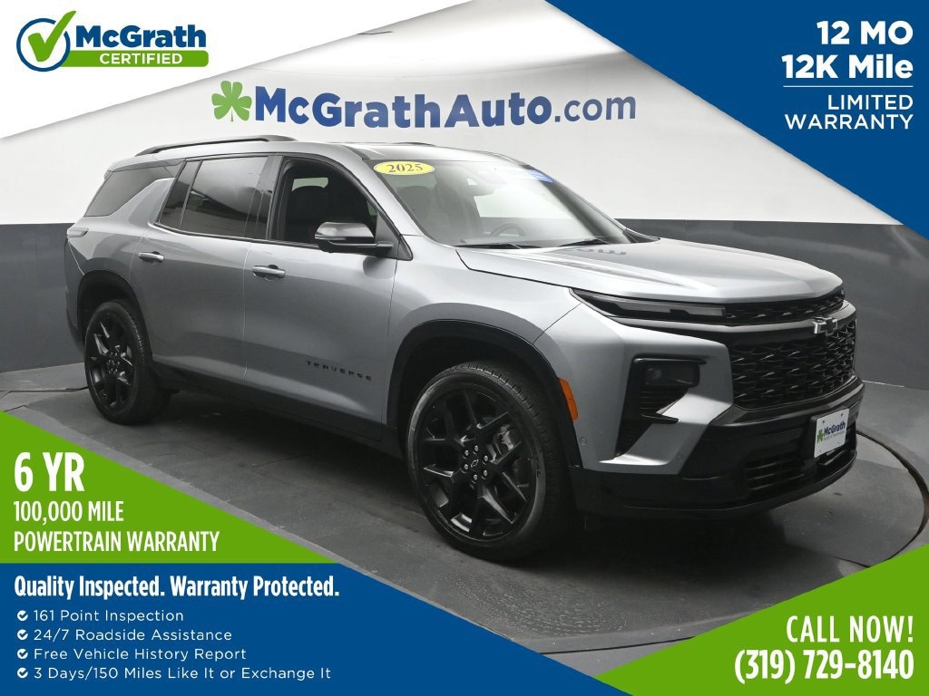 Used 2025 Chevrolet Traverse RS SUV