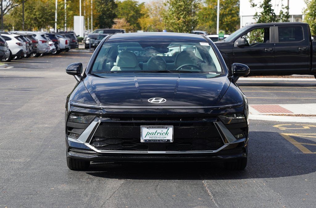 New 2026 Hyundai Sonata Hybrid Blue Sedan