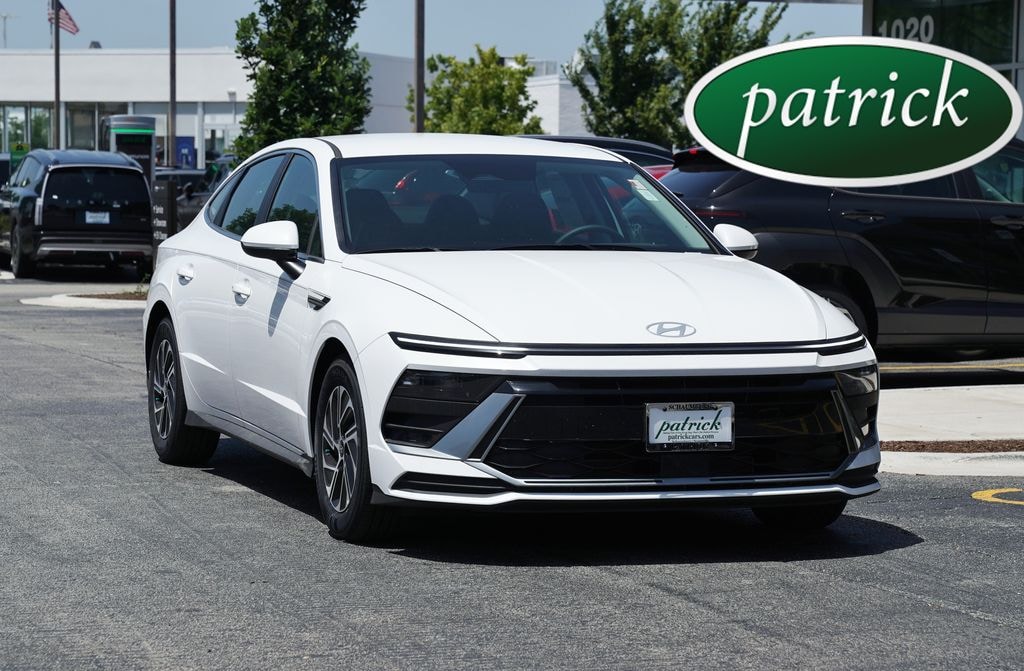 New 2026 Hyundai Sonata Hybrid Blue Sedan