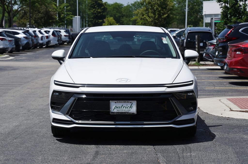 New 2026 Hyundai Sonata Hybrid Blue Sedan