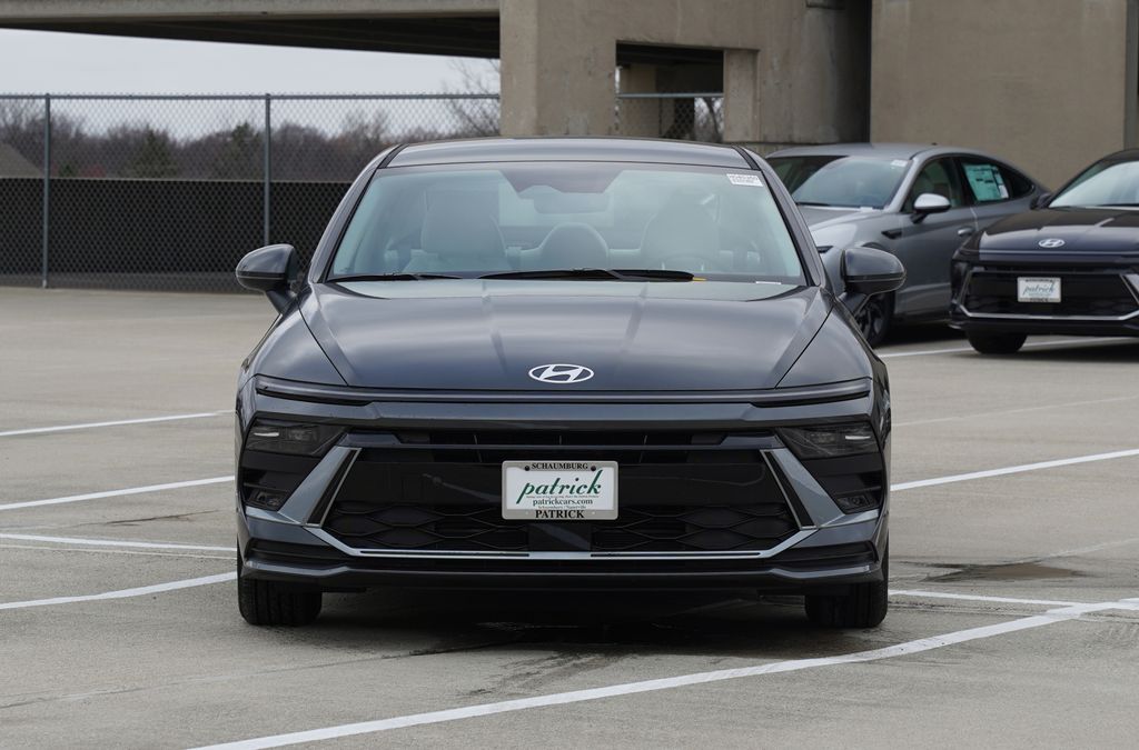 New 2026 Hyundai Sonata Hybrid Blue Sedan