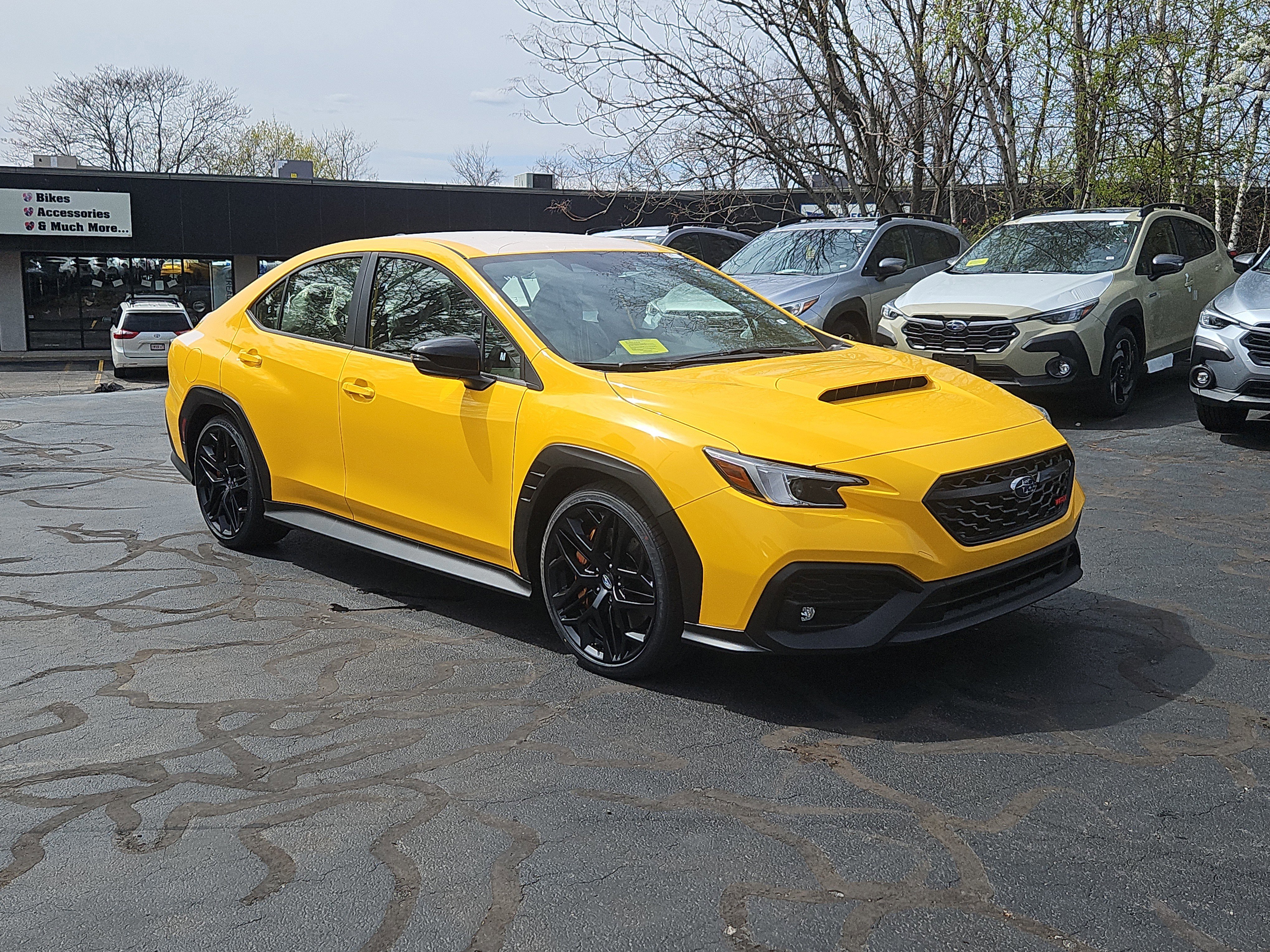 2026 Subaru WRX Series.Yellow Sedan