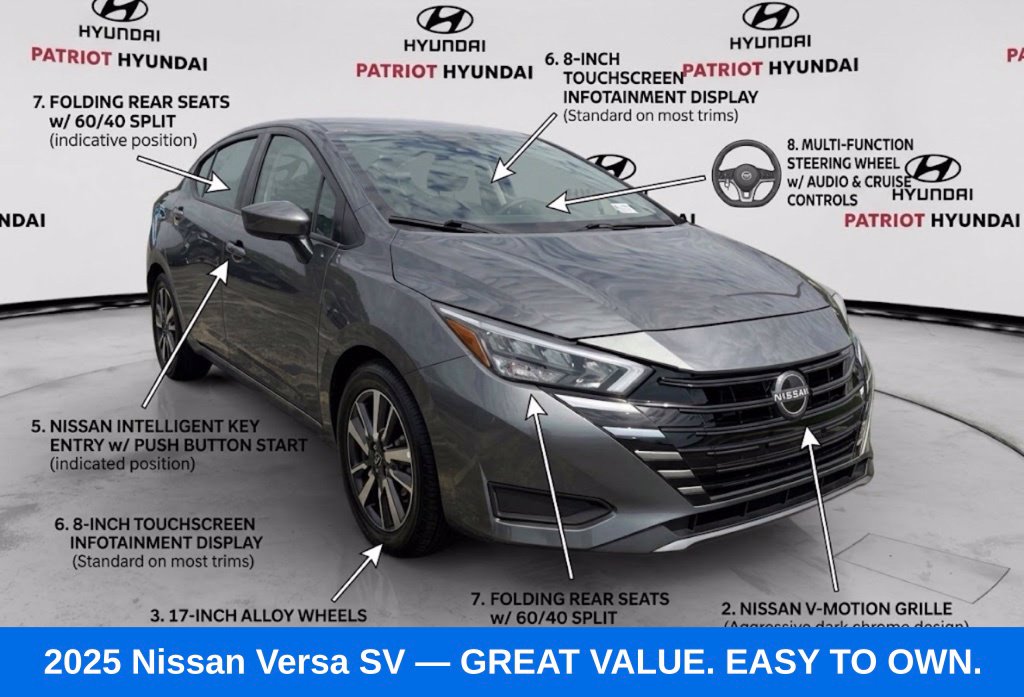 2025 Nissan Versa Sedan