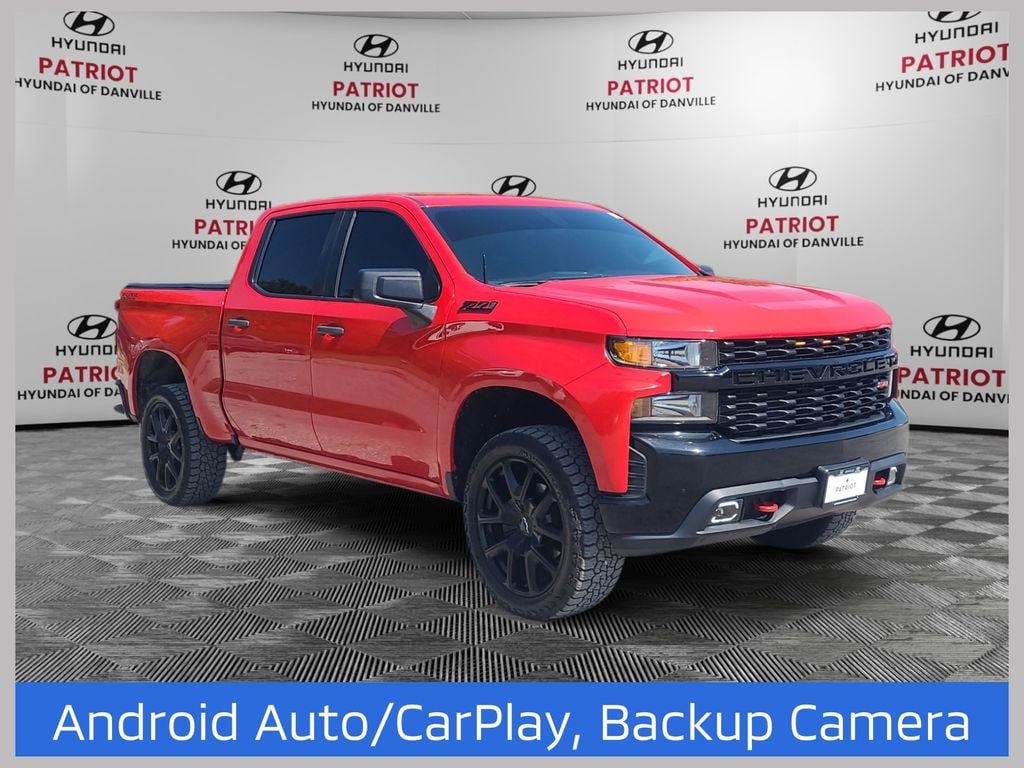 Used 2019 Chevrolet Silverado 1500 Silverado Custom Trail Boss Truck Crew Cab