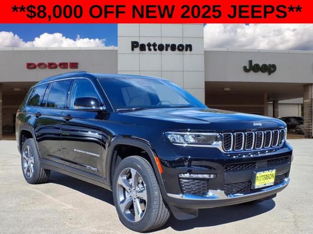 New 2025 Jeep Grand Cherokee L LIMITED 4X4 Sport Utility