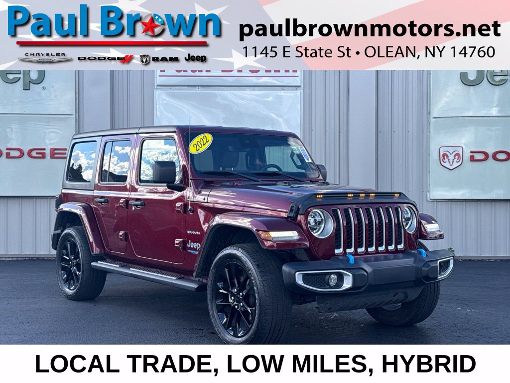 2022 Jeep Wrangler Unlimited Sahara 4XE