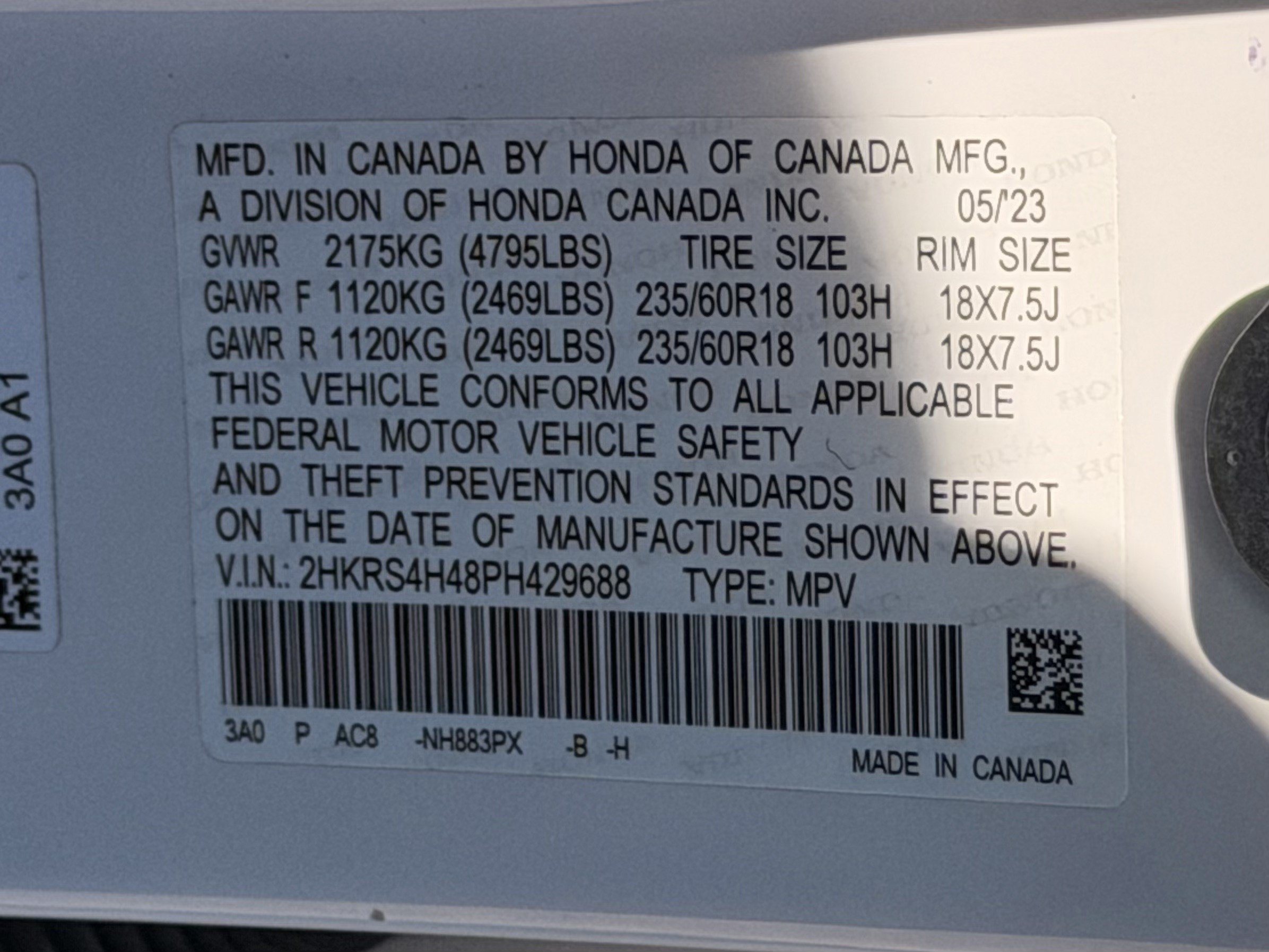 2023 Honda CR-V EX - Photo 28