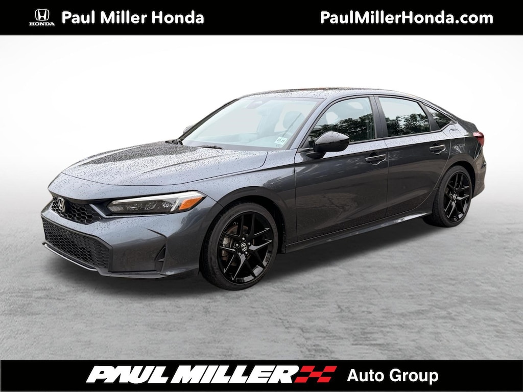 Certified 2025 Honda Civic Sedan Hybrid Sport Sport CVT